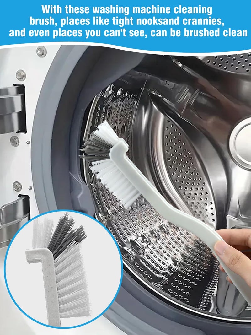 JUNTIANZE 8 Pack Washing Machine Cleaning Brush Kits, Front Load Washer Cleaner Tools Accessories, for Tight Spaces and Washing Machine Rubber Seals - Image 4
